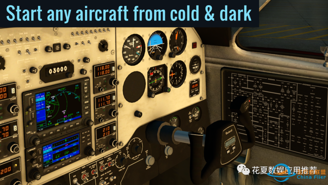 苹果IOS游戏分享:「专业模拟飞行-X-Plane Flight Simulator」-完整版解锁所有飞机!第一视角飞行栩栩如生-2661 