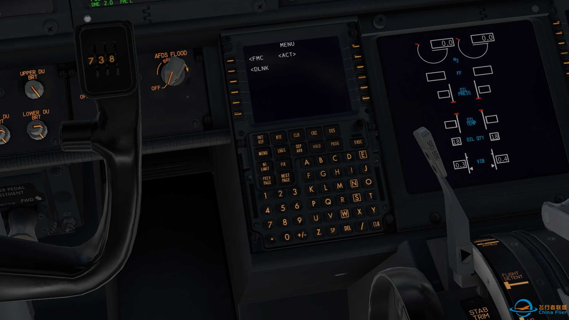 【首发】X-Plane里也能用CPDLC？再不用担心插不进对话了 Q&amp;A-8759 