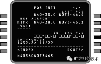 机务频道:【新人必备】图文详解波音737NG飞机惯导校准的五种方法-5740 