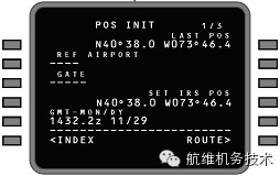 机务频道:【新人必备】图文详解波音737NG飞机惯导校准的五种方法-5029 