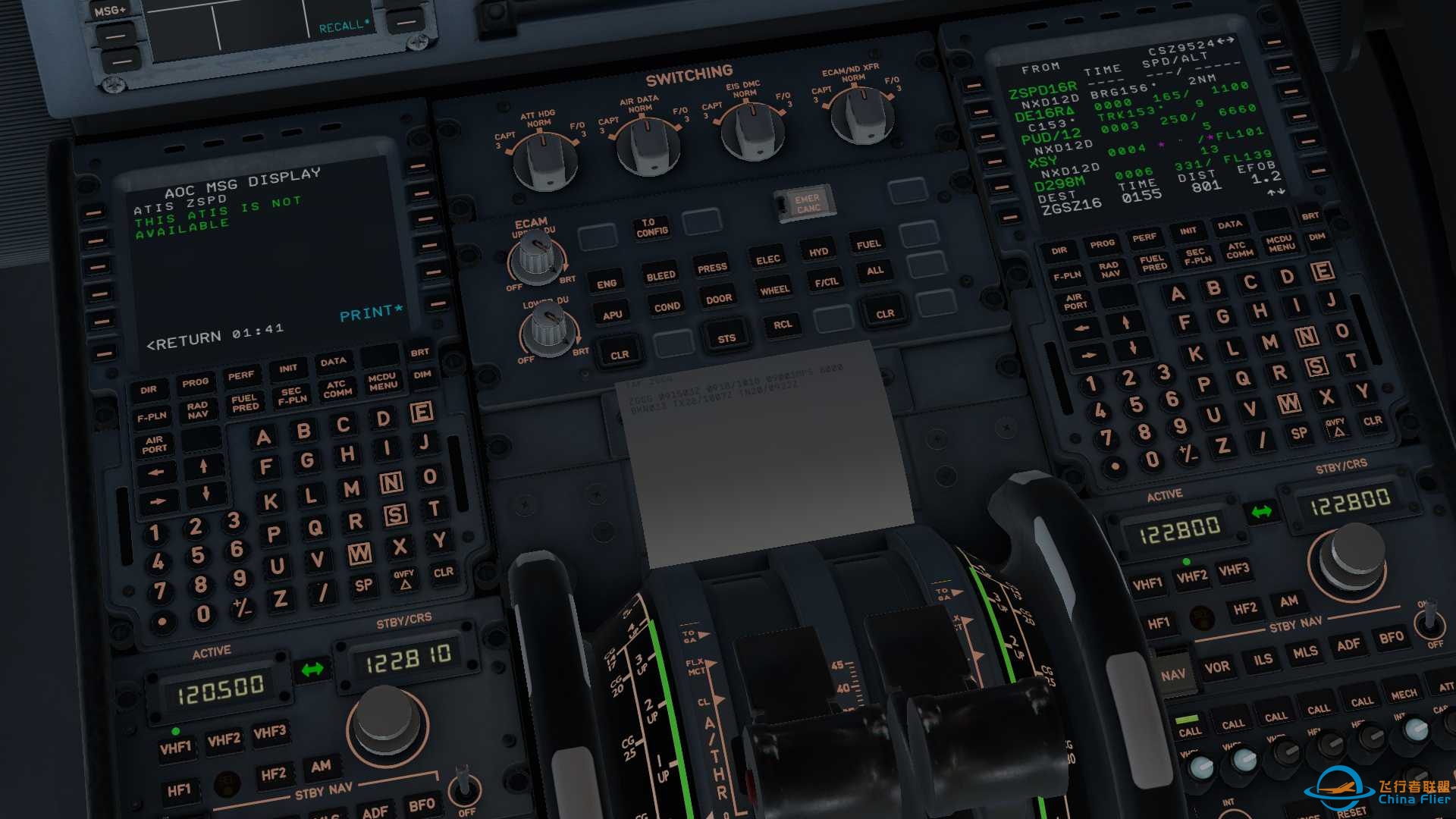 【首发】X-Plane里也能用CPDLC？再不用担心插不进对话了 Q&amp;A-8051 